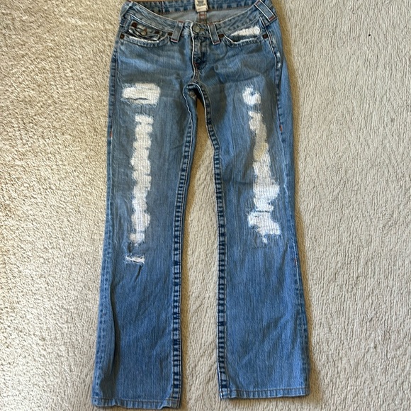True Religion Billy distressed jeans size 29 men - Picture 1 of 10
